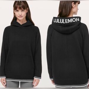 Lululemon Soothe Away Black Hoodie Size 10